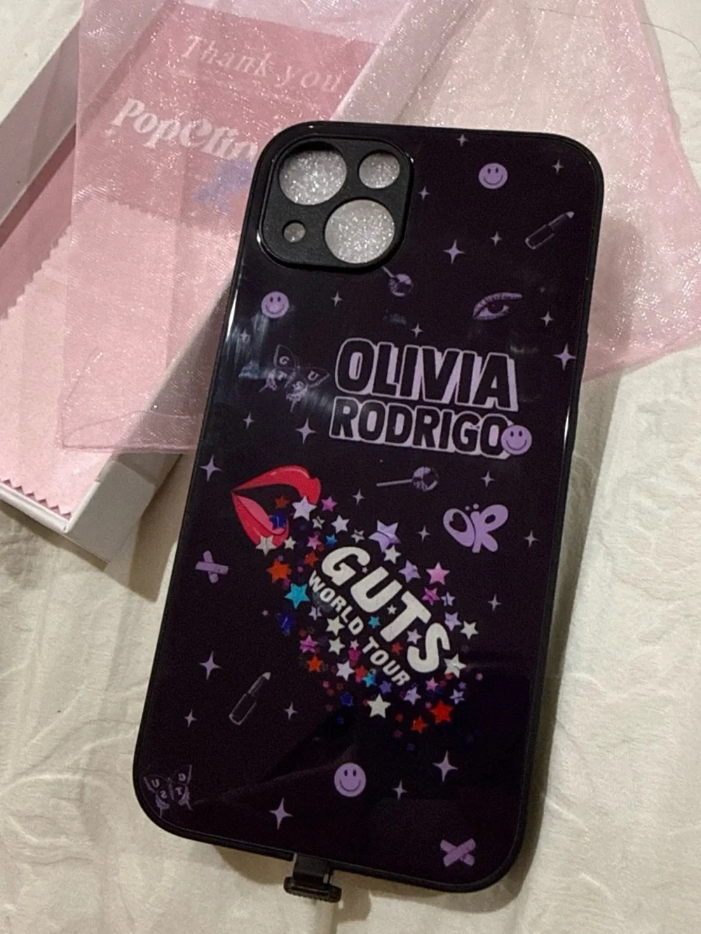 PopClings By Linda Olivia Rodrigo GUTS World Tour Light Up Phone Case
